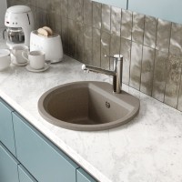 Мойка кухонная Domaci Римини DGD 51-435 бежевая Мойка кухонная Domaci Римини DGD 51-435 бежевая