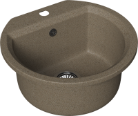 Мойка кухонная Domaci Римини DGD 51-435 бежевая Мойка кухонная Domaci Римини DGD 51-435 бежевая