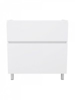 Тумба с раковиной Teymi Laina 80 напольная, матовая белая