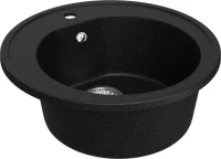 Мойка кухонная Domaci Болонья М-03-002 черная