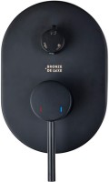 Душевой комплект Bronze de Luxe Scandi 14582/1B С ВНУТРЕННЕЙ ЧАСТЬЮ, черный