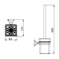 Ершик Rose RG1500H черный Ершик Rose RG1500H черный