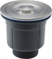 Мойка кухонная Gappo GS5040 с коландером, сатин