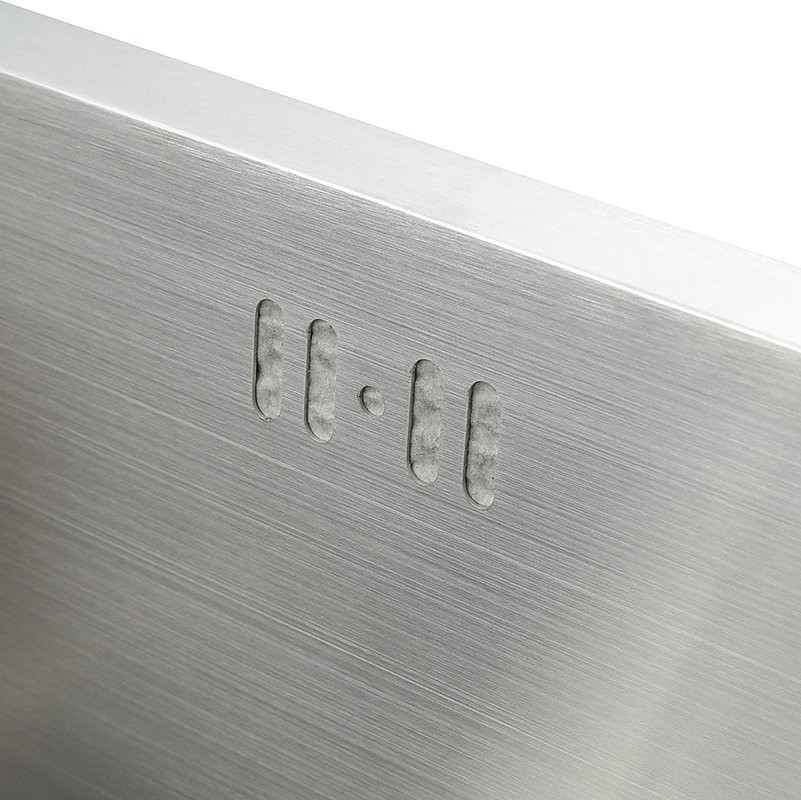 Мойка кухонная Gappo GS5040 с коландером, сатин