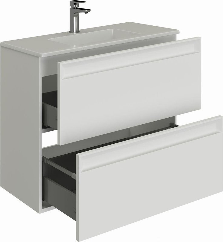 Тумба под раковину без столешницы Allen Brau Eclipse 2.0 60 матовый белый
