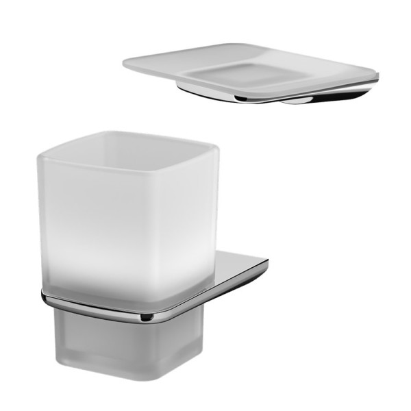 Набор Стакан AM.PM Inspire V2.0 A50A34300 + Мыльница A50A34200
