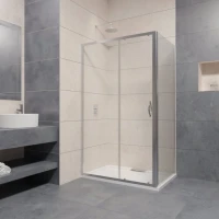 Душевой уголок RGW Passage PA-016+80 см (160-163)x80x195 профиль хром, стекло прозрачное