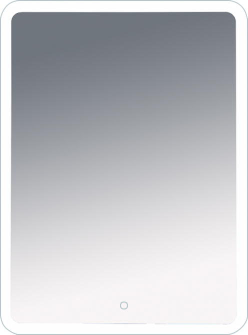 Зеркало Misty Неон 3 LED 60x80, сенсор на зеркале