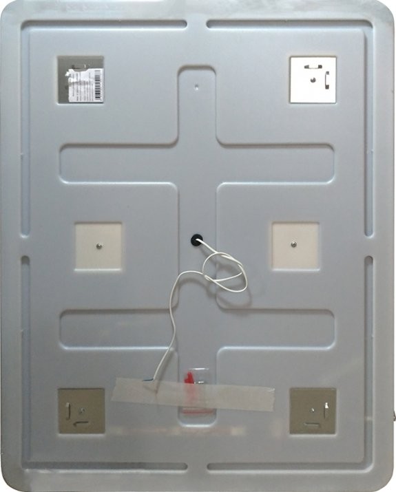 Зеркало Misty Неон 3 LED 60x80, сенсор на зеркале