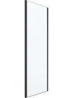 Душевой уголок RGW Leipzig LE-12B+80 см (107-111)x80x195 профиль черный матовый, стекло прозрачное