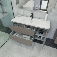 Тумба под раковину без столешницы Caprigo Forte 120 R подвесная, айрон