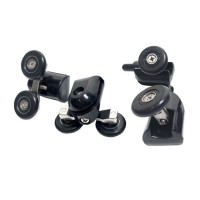 Душевой уголок Triton Вента БВ 80х80 см, профиль матовый черный, стекло матовое