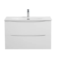 Тумба под раковину BelBagno Marino-cer-mini 80 подвесная, bianco opaco