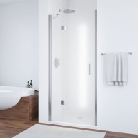 Душевая дверь в нишу Vegas Glass AFP TUR NOVO h1890 100 08 10 L профиль глянцевый хром, стекло сатин