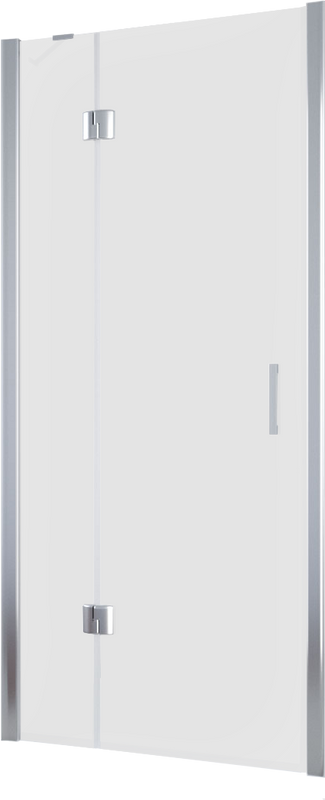 Душевая дверь в нишу Vegas Glass AFP TUR NOVO h1890 100 08 10 L профиль глянцевый хром, стекло сатин