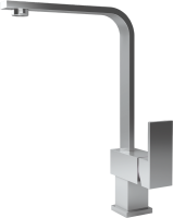 Смеситель для кухни Florentina Сильвер SS нержавеющая сталь