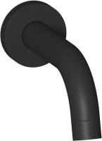 Излив IB Rubinetterie Milanotorino MT320NP для ванны, matt black