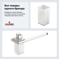 Набор Стакан Colombo Design Lulu B6241.CR-VAN хром + Дозатор B6274 хром Набор Стакан Colombo Design Lulu B6241.CR-VAN хром + Дозатор B6274 хром