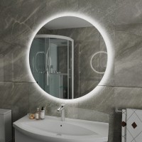 Зеркало в ванную с подсветкой Teymi, круглое, Oreol D80 LED сенсор T20242S