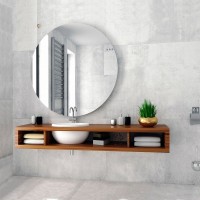 Зеркало в ванную с подсветкой Teymi, круглое, Oreol D80 LED сенсор T20242S