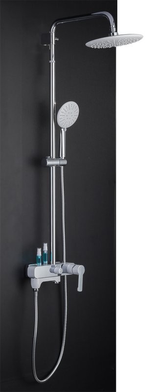Душевая стойка Gappo G02-8 G2402-8 хром