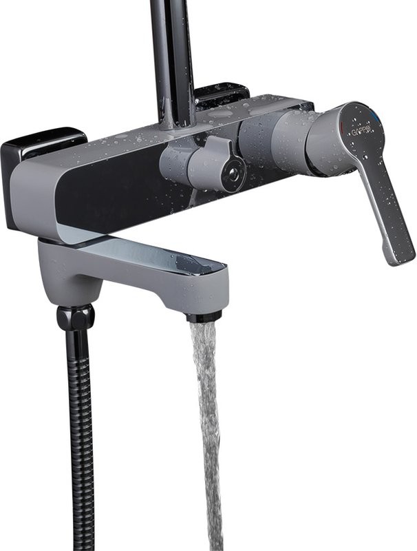 Душевая стойка Gappo G02-8 G2402-8 хром