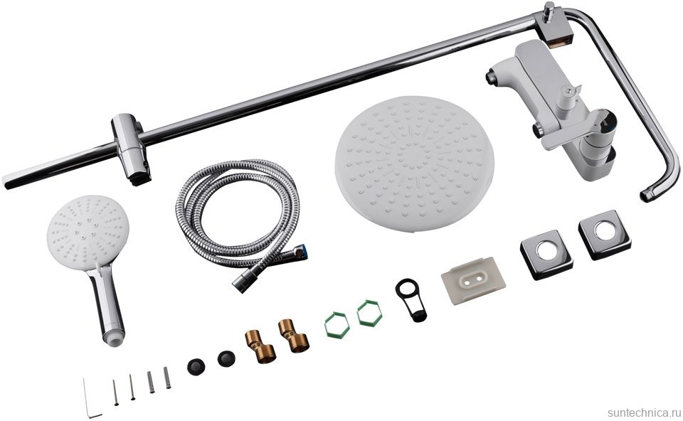 Душевая стойка Gappo G02-8 G2402-8 хром