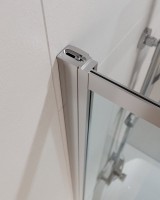Шторка на ванну Cezares Slider VF-11-90/150-C-Cr профиль хром, стекло прозрачное