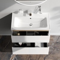 Тумба под раковину без столешницы AM.PM X-Joy 80, подвесная, белый глянец