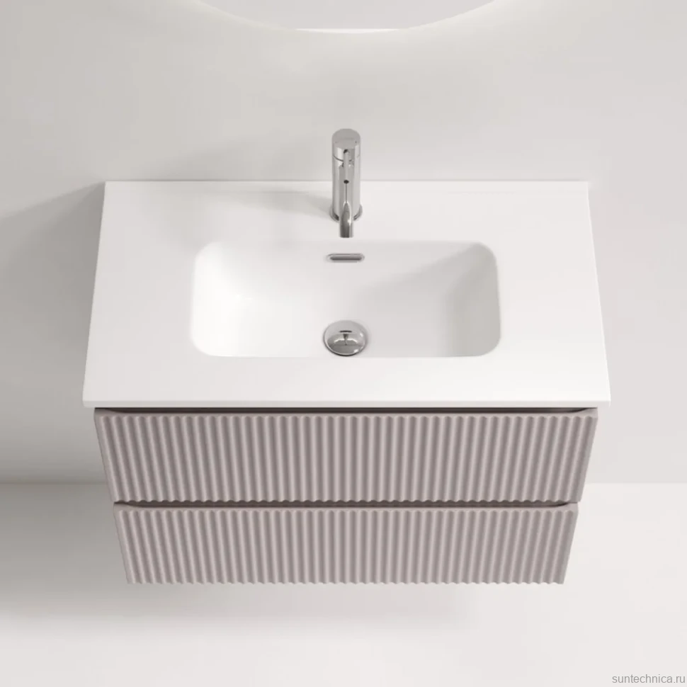 Тумба с раковиной Sancos Snob R 70 Doha Soft, раковина CN7029