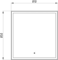 Зеркало ASB-Mebel Марика 85