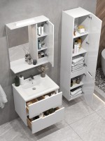 Мебель для ванной комнаты SanStar Ориана 60 подвесная, раковина Santek Миранда 60