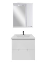 Мебель для ванной комнаты SanStar Ориана 60 подвесная, раковина Santek Миранда 60