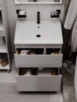 Тумба напольная SanStar Riana 60 Без раковины для ванной комнаты, Грей