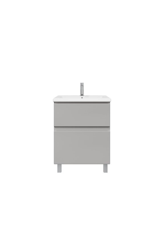 Тумба напольная SanStar Riana 60 Без раковины для ванной комнаты, Грей