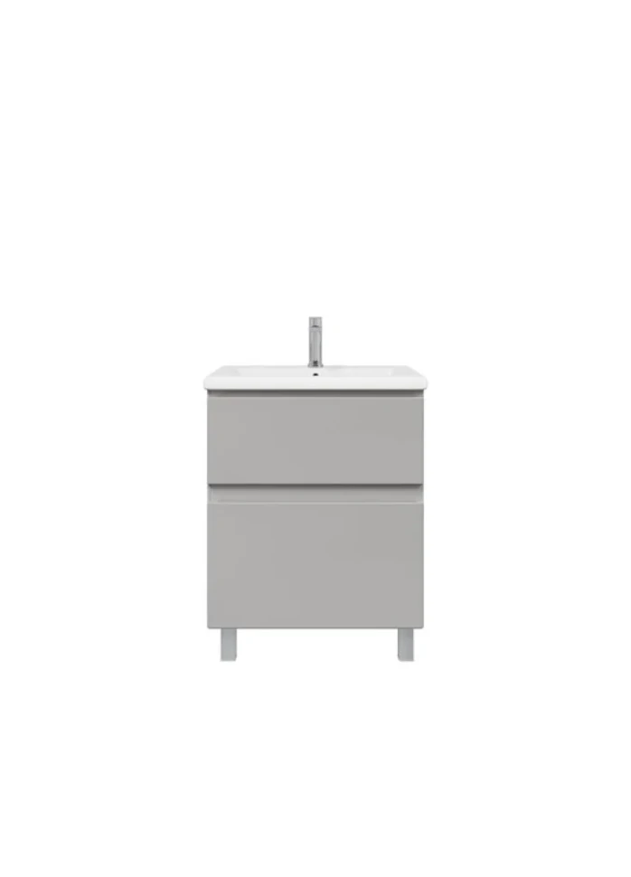 Тумба напольная SanStar Riana 60 Без раковины для ванной комнаты, Грей