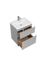 Тумба напольная SanStar Riana 60 Без раковины для ванной комнаты, Грей Тумба напольная SanStar Riana 60 Без раковины для ванной комнаты, Грей