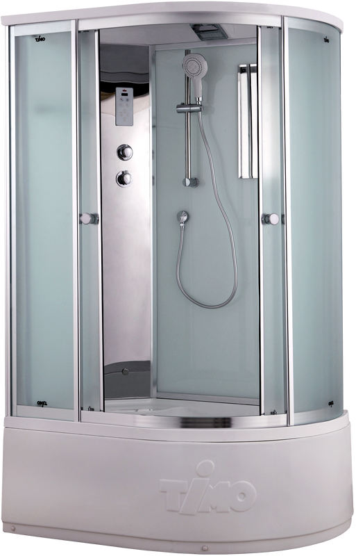 Душевая кабина Timo Comfort T-8820LC Clean Glass с высоким поддоном, с сиденьем