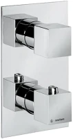 Термостатический смеситель встраиваемый KERAMA MARAZZI Futura 67648EKM.21.018 хром Термостатический смеситель встраиваемый KERAMA MARAZZI Futura 67648EKM.21.018 хром