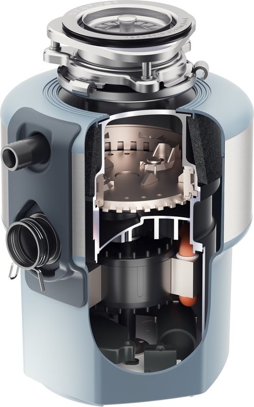 Комплект Мойка GranFest Practik P-780K кашемир + Измельчитель Status Premium 300