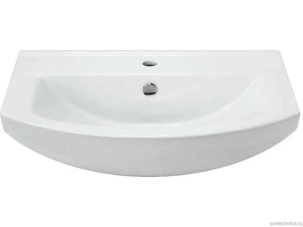Тумба с раковиной Runo Римини 75 белая