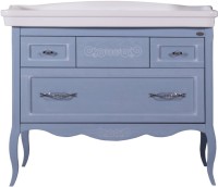 Мебель для ванной комнаты ASB-Woodline Модерн 105 рошфор, белая патина