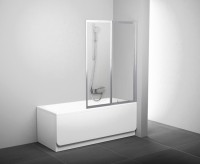 Шторка на ванну Ravak Supernova VS2 105 профиль сатин, стекло прозрачное Transparent Шторка на ванну Ravak Supernova VS2 105 профиль сатин, стекло прозрачное Transparent