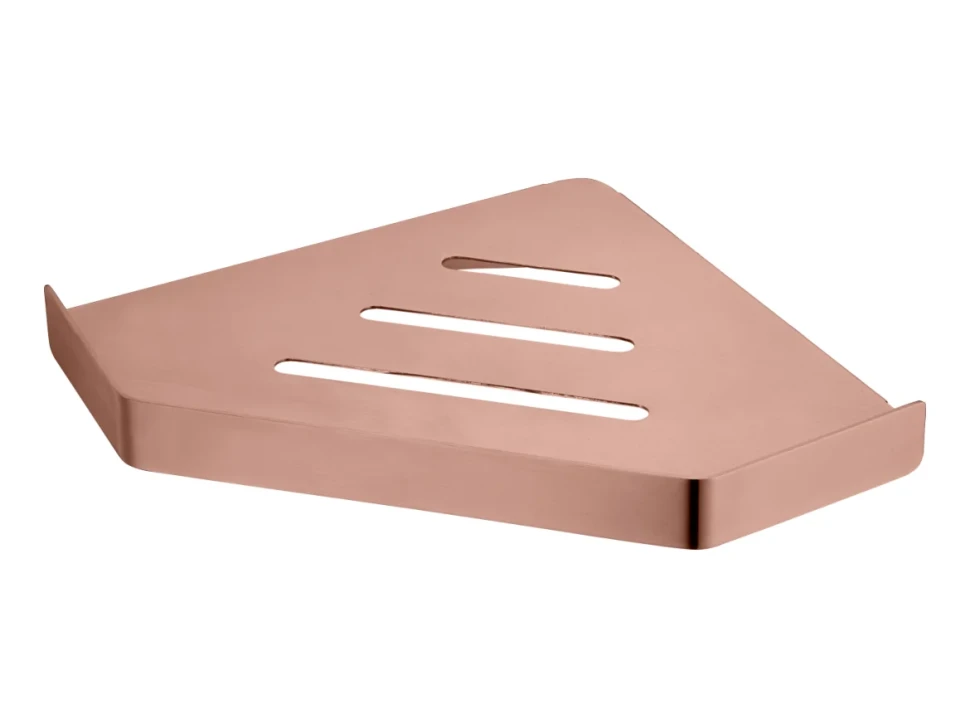 Полка Boheme New Venturo 10318-CB угловая, copper brushed