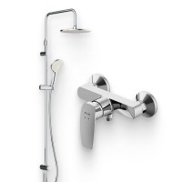 Душевой комплект Смеситель для душа AM.PM Tender + Стойка Gem