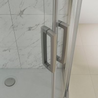 Душевой уголок Kubele DE018 RBG-CLN-MT 90х85