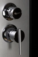 Душевая кабина Niagara Classic NG-3503-14BKG 80х80 см, без крыши, с гидромассажем