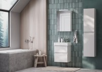 Тумба с раковиной Roca Oleta 50, белый глянец
