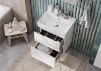 Тумба с раковиной Roca Oleta 50, белый глянец