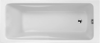 Акриловая ванна Jacob Delafon Odeon Up 180x80 см, встраиваемая, белая, с каркасом